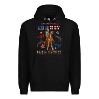 Black american cowboy wild west free spirit Premium Hoodie - texasbilliewilder