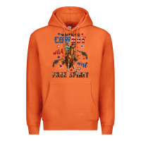 Carrot american cowboy wild west free spirit Premium Hoodie - texasbilliewilder