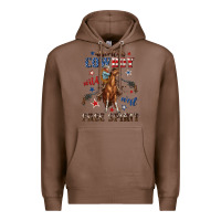 Chestnut american cowboy wild west free spirit Premium Hoodie - texasbilliewilder