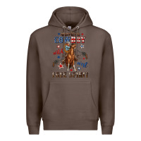 Coffee american cowboy wild west free spirit Premium Hoodie - texasbilliewilder