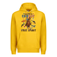 Lemon american cowboy wild west free spirit Premium Hoodie - texasbilliewilder