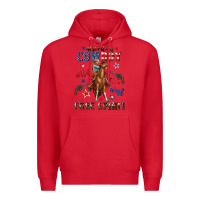 Red american cowboy wild west free spirit Premium Hoodie - texasbilliewilder