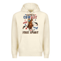 Sandshell american cowboy wild west free spirit Premium Hoodie - texasbilliewilder