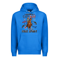 True Royal american cowboy wild west free spirit Premium Hoodie - texasbilliewilder