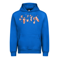 Cobalt ballerina ballet shoes Urban Hoodie - MaliasSmallBusiness
