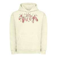 Pigment Pistachio ballerina ballet shoes Urban Hoodie - MaliasSmallBusiness