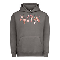Pigment Tornado ballerina ballet shoes Urban Hoodie - MaliasSmallBusiness