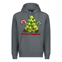 Rock Merry Christmas Tennis Premium Hoodie - RanaPortraitStore