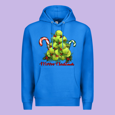 Premium Hoodie Merry Christmas Tennis