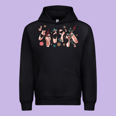 Urban Hoodie christmas ballerina shoes