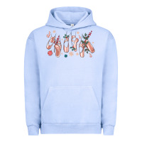 Pigment Grape Ice christmas ballerina shoes Urban Hoodie - MaliasSmallBusiness