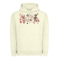 Pigment Pistachio christmas ballerina shoes Urban Hoodie - MaliasSmallBusiness