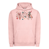 Pigment Salmon christmas ballerina shoes Urban Hoodie - MaliasSmallBusiness