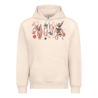 Sandshell christmas ballerina shoes Urban Hoodie - MaliasSmallBusiness