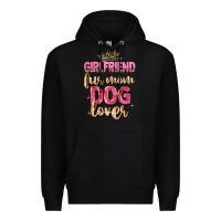 Black girlfriend  fur mom dog lover Premium Hoodie - Zillion Design Studio