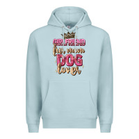 Blue Mist girlfriend  fur mom dog lover Premium Hoodie - Zillion Design Studio