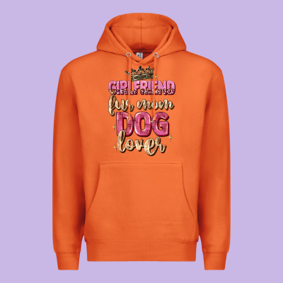 Girlfriend  Fur Mom Dog Lover Premium Hoodie Designed By Zillion Design Studio