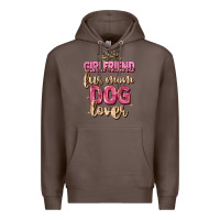 Coffee girlfriend  fur mom dog lover Premium Hoodie - Zillion Design Studio