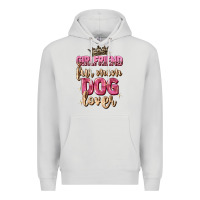 Dove Grey girlfriend  fur mom dog lover Premium Hoodie - Zillion Design Studio
