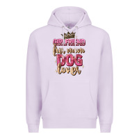 Lilac girlfriend  fur mom dog lover Premium Hoodie - Zillion Design Studio