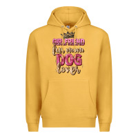 Mustard girlfriend  fur mom dog lover Premium Hoodie - Zillion Design Studio