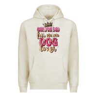 Oatmeal Heather girlfriend  fur mom dog lover Premium Hoodie - Zillion Design Studio