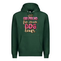 Sports Green girlfriend  fur mom dog lover Premium Hoodie - Zillion Design Studio