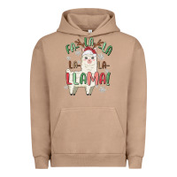 Pigment Burro fa la la llama Urban Hoodie - MaliasSmallBusiness
