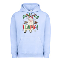 Pigment Grape Ice fa la la llama Urban Hoodie - MaliasSmallBusiness