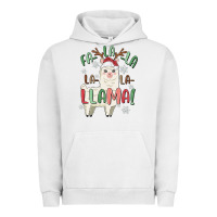 Pigment Lunar Rock fa la la llama Urban Hoodie - MaliasSmallBusiness