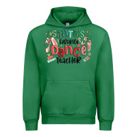 Emerald santa's favorite dance teacher Urban Hoodie - MaliasSmallBusiness