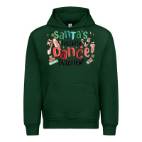 Foreset Green santa's favorite dance teacher Urban Hoodie - MaliasSmallBusiness