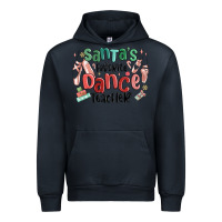 Navy santa's favorite dance teacher Urban Hoodie - MaliasSmallBusiness