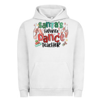 Pigment Lunar Rock santa's favorite dance teacher Urban Hoodie - MaliasSmallBusiness