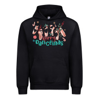 Black merry dancemas christmas ballet Urban Hoodie - MaliasSmallBusiness
