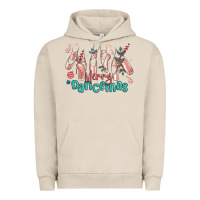 Pigment French Oak merry dancemas christmas ballet Urban Hoodie - MaliasSmallBusiness