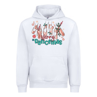 White merry dancemas christmas ballet Urban Hoodie - MaliasSmallBusiness