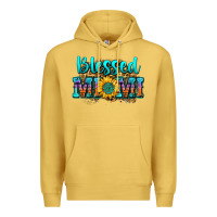 Antique Gold blessed mimi Premium Hoodie - Zillion Design Studio
