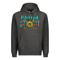 Charcoal Heather blessed mimi Premium Hoodie - Zillion Design Studio