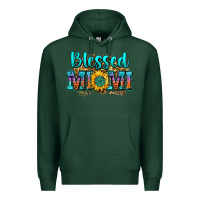 Sports Green blessed mimi Premium Hoodie - Zillion Design Studio