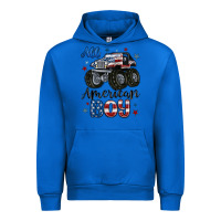 Cobalt all american boy Urban Hoodie - MaliasSmallBusiness