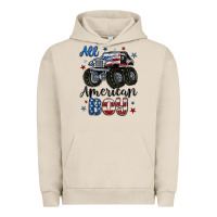 Pigment French Oak all american boy Urban Hoodie - MaliasSmallBusiness