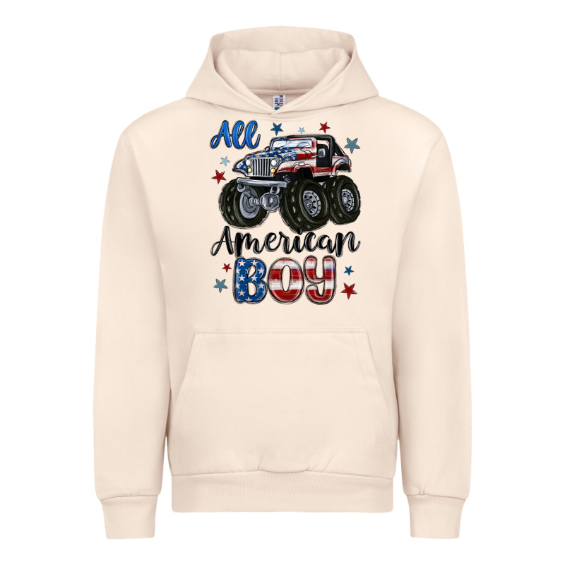 All American Boy Urban Hoodie by MaliasSmallBusiness | Teevron