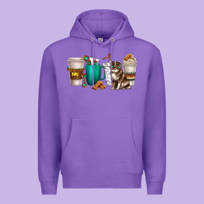 Premium Hoodie australian shepherd dog coffee cups