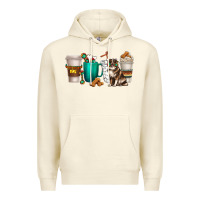 Sandshell australian shepherd dog coffee cups Premium Hoodie - texasbilliewilder