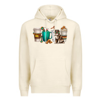 Tofu australian shepherd dog coffee cups Premium Hoodie - texasbilliewilder