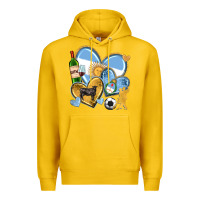 Lemon argentina  hearts Premium Hoodie - texasbilliewilder