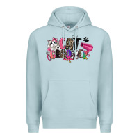 Blue Mist cat groomer Premium Hoodie - Zillion Design Studio