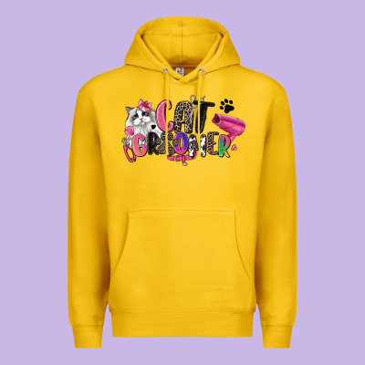 Cat Groomer Premium Hoodie Designed By Zillion Design Studio