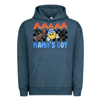 Pigment Midnight Navy mama's boy Urban Hoodie - MaliasSmallBusiness